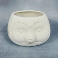 Picture of Ceramic Bisque CCX4001 Sloth Planter 6pc