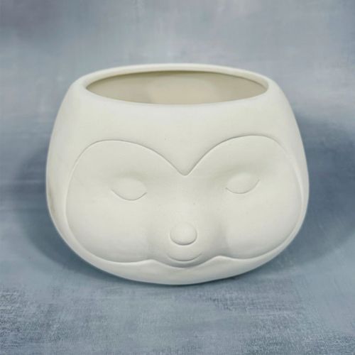 Picture of Ceramic Bisque CCX4001 Sloth Planter 6pc