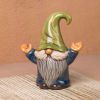 Picture of Ceramic Bisque MB042 Hooray Gnome 6pc