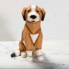 Picture of Ceramic Bisque MB1516 Faceted Dog 4pc