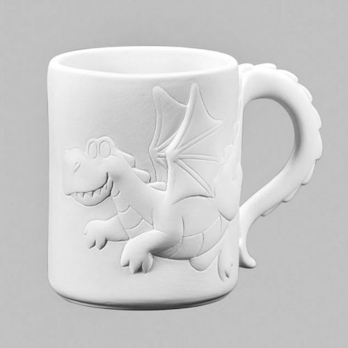 Picture of Ceramic Bisque MB1550 Dragon Mug 6pc