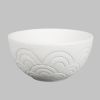 Picture of Ceramic Bisque MB1613 Scalloped Bowl 6pc