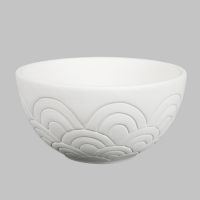 Picture of Ceramic Bisque MB1613 Scalloped Bowl 6pc