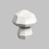 Picture of Ceramic Bisque MB1626 Small Faceted Mushroom 6pc