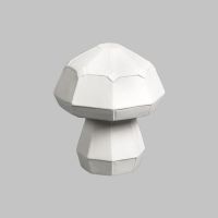 Picture of Ceramic Bisque MB1626 Small Faceted Mushroom 6pc