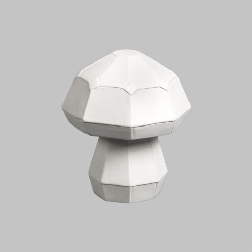 Picture of Ceramic Bisque MB1626 Small Faceted Mushroom 6pc