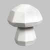 Picture of Ceramic Bisque MB1625 Large Faceted Mushroom 6pc