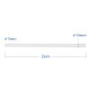 Picture of Reusable Clear Plastic Drinking Straw with Stopper