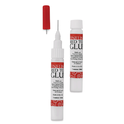 Picture of Fineline Red Top Glue Standard Tip 0.8mm