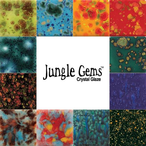 Picture of Mayco Jungle Gems Glaze Assortment Kit 118ml