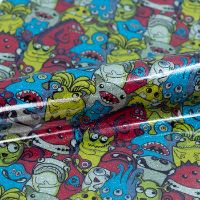 Picture of Siser HTV Easy Patterns Plus Glitter Monsterrock