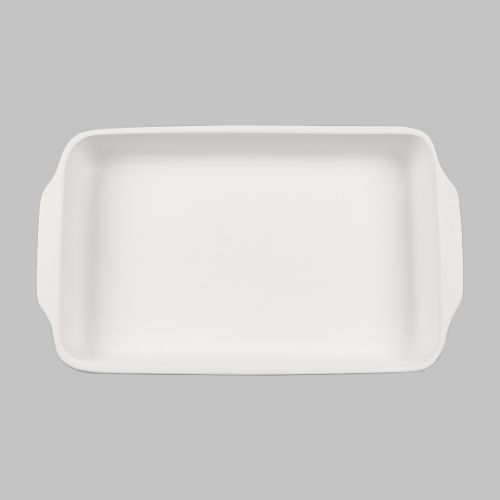 Picture of Stoneware Pottery Bisque SB144 Casserole Dish 2pc
