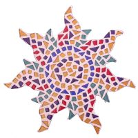 Picture of Mosaic Tile Craft Kit - Sun Plaque
