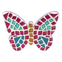 Picture of Mosaic Tile Craft Kit - Butterfly Plaque