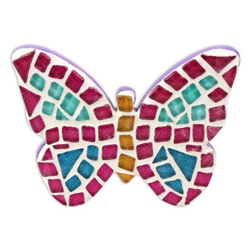 Picture of Mosaic Tile Craft Kit - Butterfly Plaque