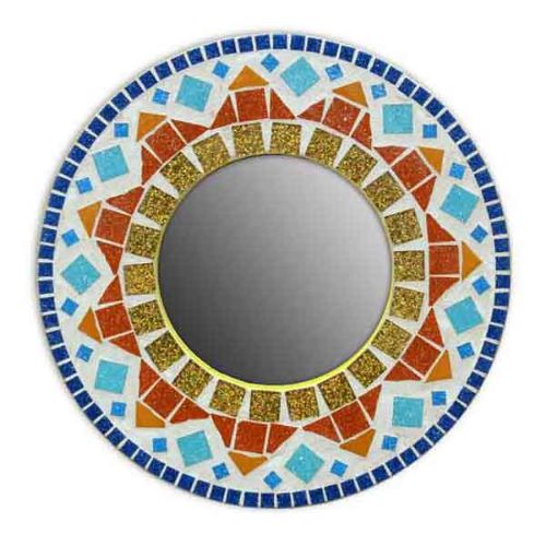 Picture of Mosaic Tile Craft Kit - Round Mirror Large