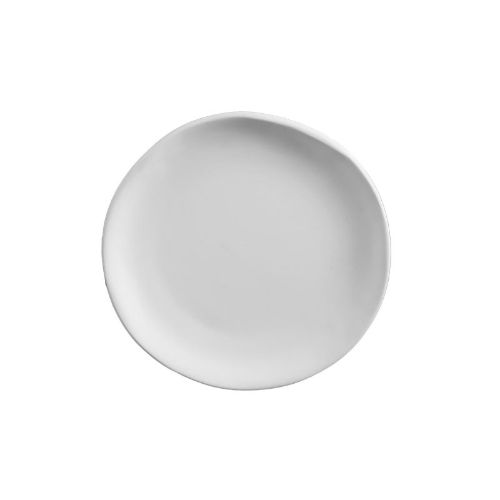 Picture of Stoneware Pottery Bisque Organic Appetizer Plate 6pc