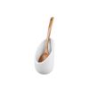 Picture of Stoneware Pottery Bisque Standing Spoon Rest 4pc