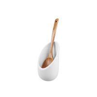 Picture of Stoneware Pottery Bisque Standing Spoon Rest 4pc
