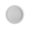 Picture of Stoneware Pottery Bisque Seine Dinner Plate 4pc