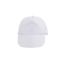 Picture of Sublimation Baseball Cap White/White Brim