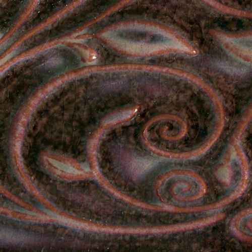 Picture of Amaco Opalescent Glaze OP57 Mottled Burgundy 472ml