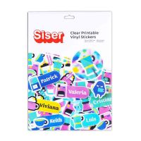 Picture of Siser A4 Printable Sticker Sheet - Clear 50pk