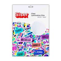 Picture of Siser A4 Printable Sticker Sheet - Clear Laminate 50pk