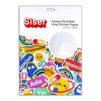 Picture of Siser A4 Printable Sticker Sheet - Gloss White 50pk