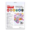 Picture of Siser A4 Printable Sticker Sheet - Gloss White 50pk