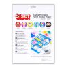 Picture of Siser A4 Printable Sticker Sheet - Matt White 50pk