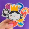 Picture of Siser A4 Printable Sticker Sheet - Matt White 50pk