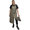 Picture of Pottery Apron Split Leg - Olive "Wheel"