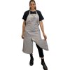 Picture of Pottery Apron Split Leg - Grey "Wheel"