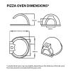 Picture of Traditional Wood Fire Pizza Oven 800 Series - Santorini