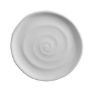 Picture of Stoneware Pottery Bisque Spiraled Appetizer Plate 6pc