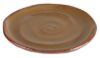 Picture of Stoneware Pottery Bisque Spiraled Appetizer Plate 6pc