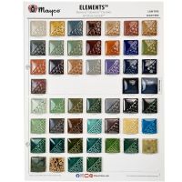Picture of Mayco Elements, Elements Chunkies, Pottery Cascades Chip Board