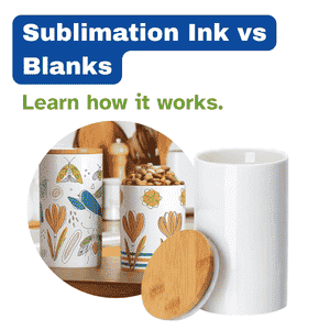 Are sublimation printed blanks food safe?
