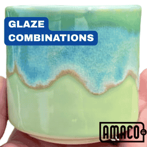Amaco Glaze Combinations Inspired by Spring