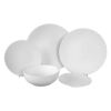 Picture of Stoneware Pottery Bisque Willow Salad Plate 4pc