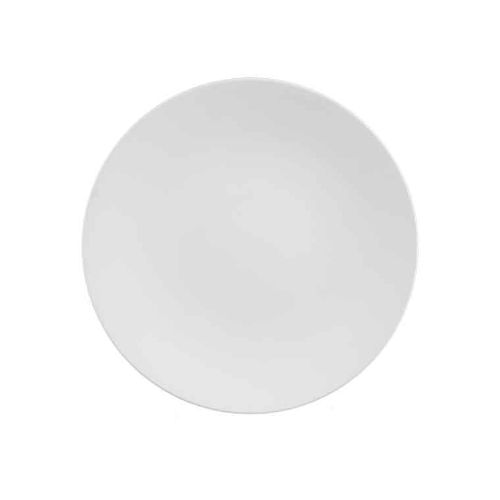 Picture of Stoneware Pottery Bisque Willow Dinner Plate 4pc