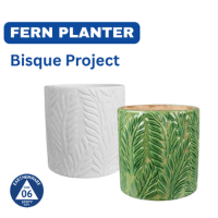 Tropical Fern Planter 