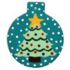 Picture of Ceramic Bisque Flat Ball Ornament 12pc